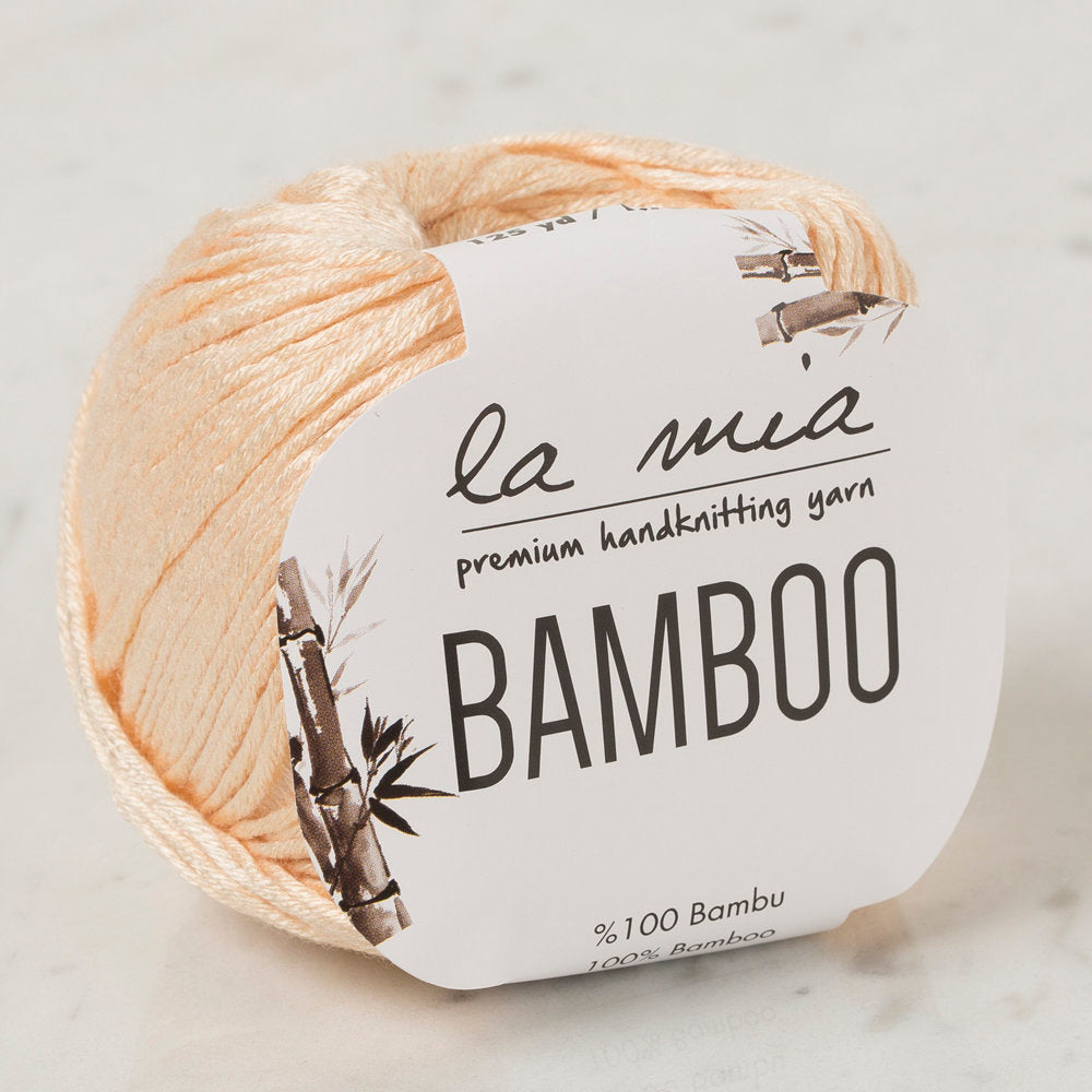 La Mia Bamboo Bej El Örgü İpi - L056